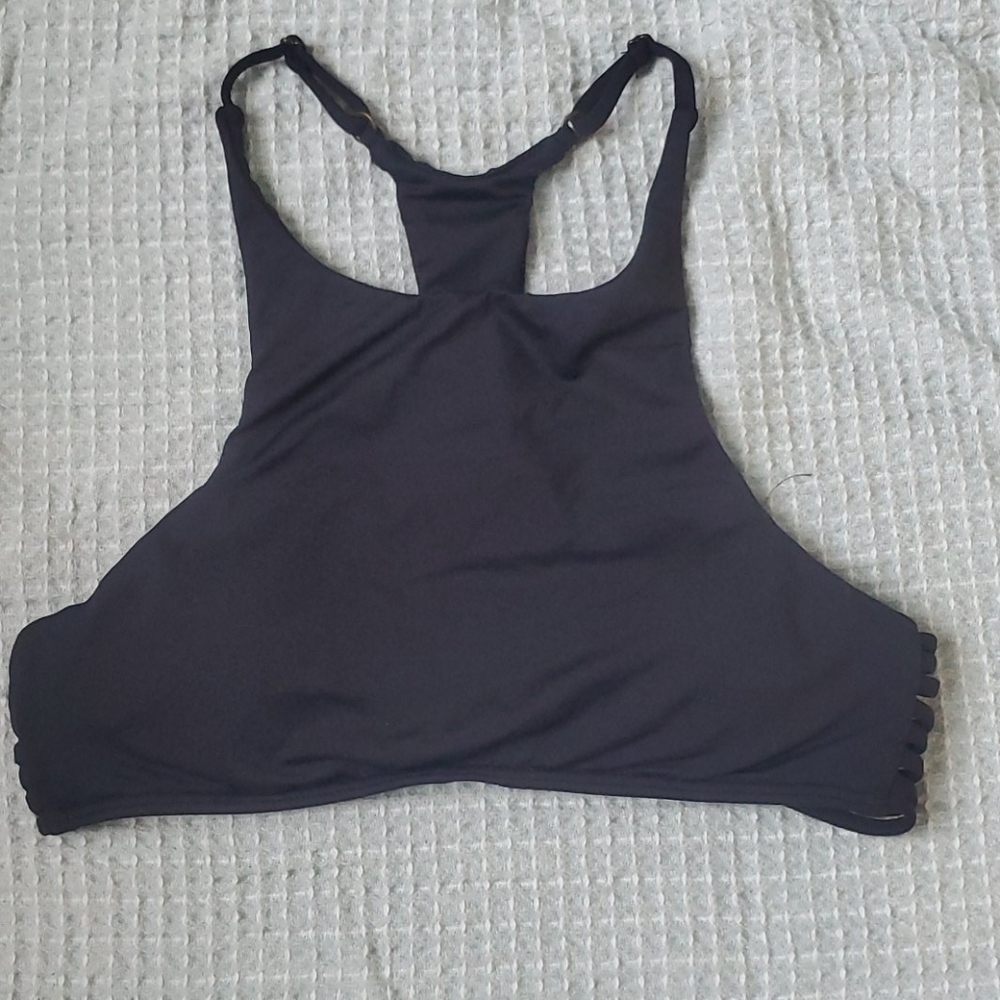 Roxy high neck bikini top